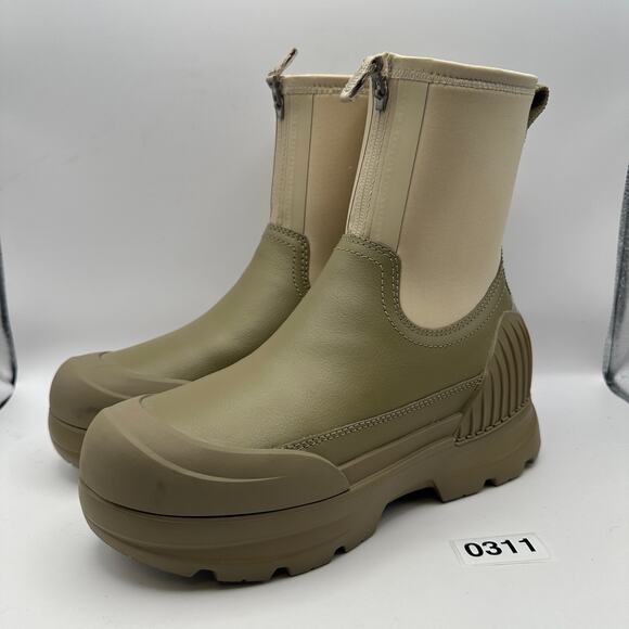 UGG Women's 7 Neumel X Zip Mustard Seed 1158235 Ankle Boots Waterproof - Picture 1 of 6